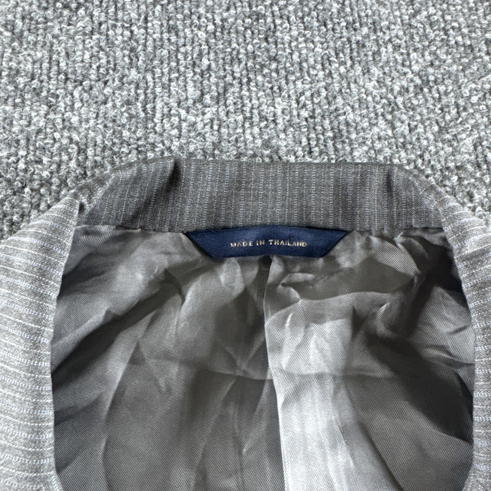 Brooks Brothers Regent Reda Wool Blazer Mens 44L Gray Jacket‎ Sport Coat Career - Picture 2 of 16